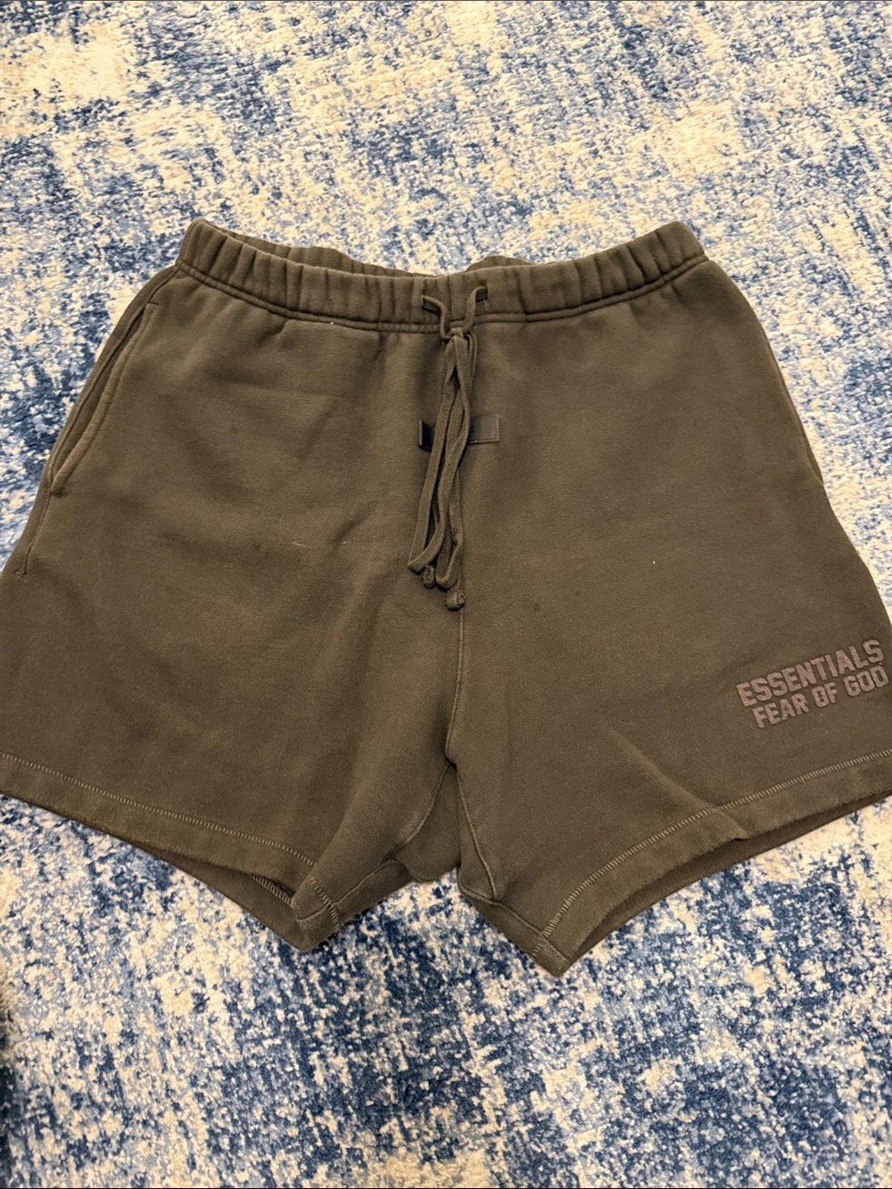 Essentials Fear of God Olive Men's Athletic Shorts